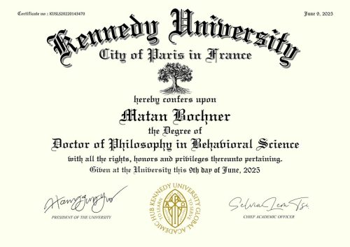 Doctor of Philosophy in Behavioral Science